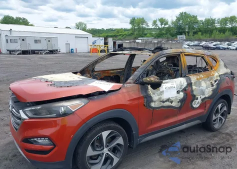 2017 Hyundai Tucson Limited из США, поврежденный, VIN KM8J3CA2XHU306510